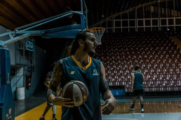 basketball player training